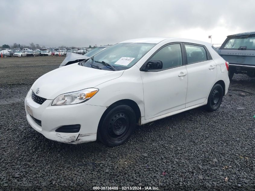 2010 Toyota Matrix VIN: 2T1KU4EE1AC284240 Lot: 38738485