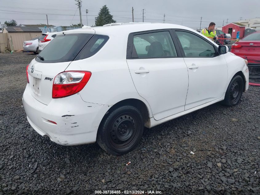 2010 Toyota Matrix VIN: 2T1KU4EE1AC284240 Lot: 38738485