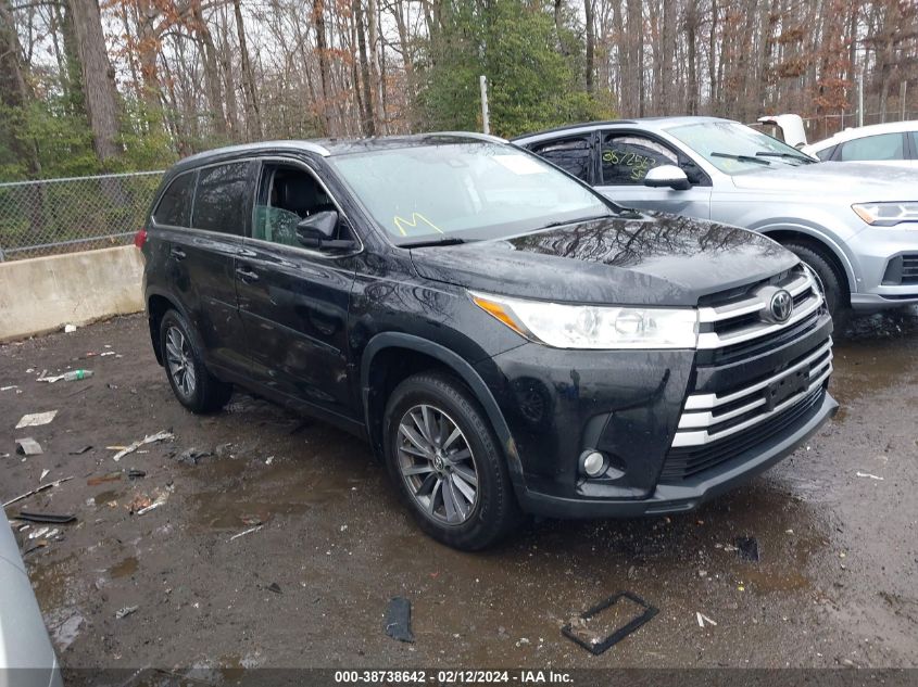 2017 TOYOTA HIGHLANDER XLE - 5TDJZRFH0HS406879