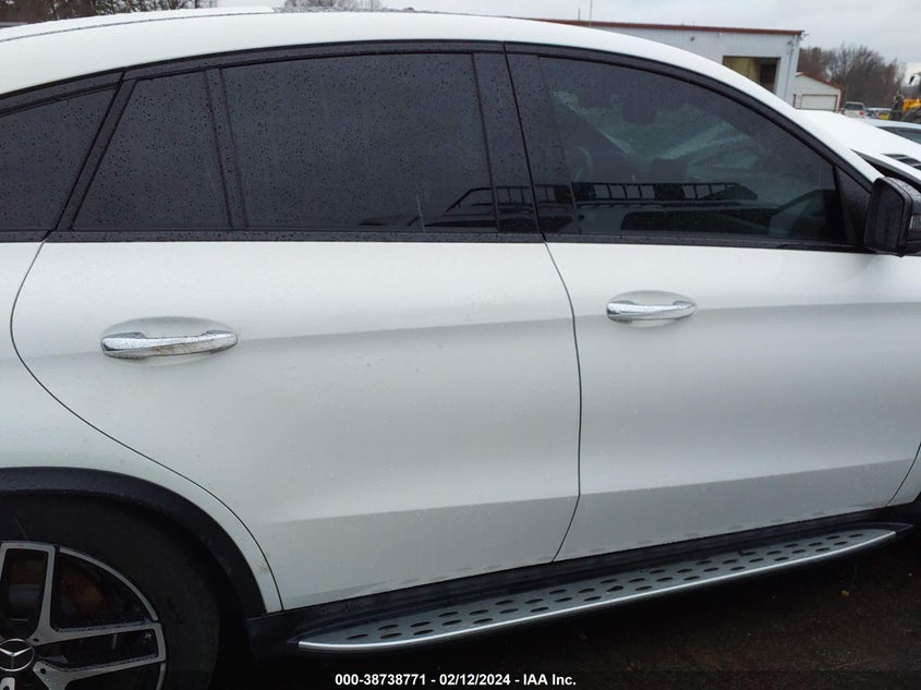 2018 MERCEDES-BENZ AMG GLE 43 COUPE 4MATIC 4JGED6EB4JA103470