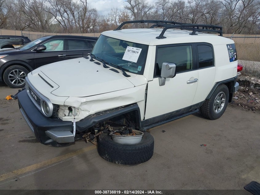 2013 Toyota Fj Cruiser VIN: JTEBU4BF1DK157452 Lot: 38738819