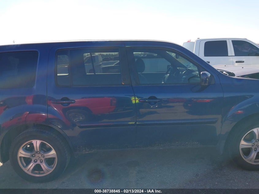 2014 HONDA PILOT EXL - 5FNYF3H58EB022369