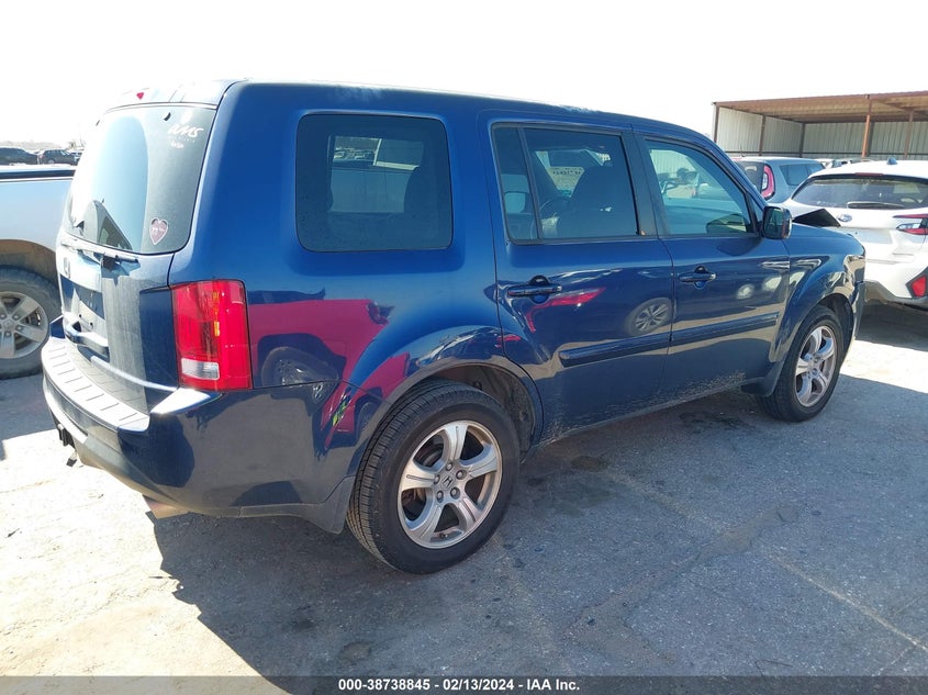 2014 HONDA PILOT EXL - 5FNYF3H58EB022369