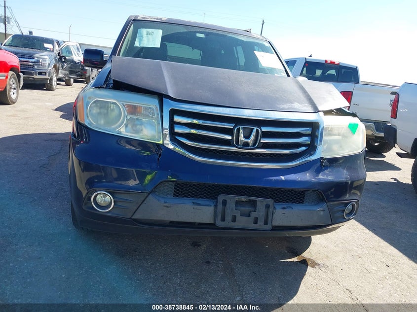 2014 HONDA PILOT EXL - 5FNYF3H58EB022369