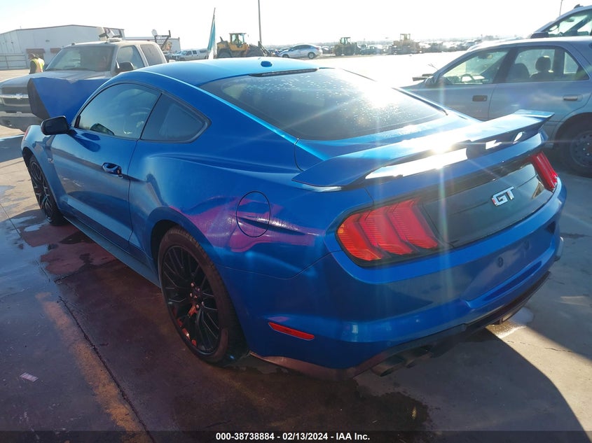 VIN 1FA6P8CF0K5196313 2019 FORD MUSTANG GT