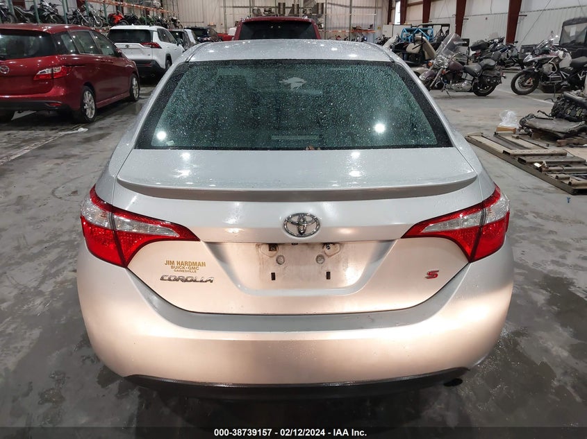 2014 TOYOTA COROLLA L/LE/LE PLS/PRM/S/S PLS - 2T1BURHE6EC069886