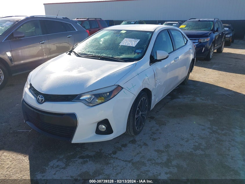 2015 TOYOTA COROLLA L/LE/LE PLS/PRM/S/S PLS - 2T1BURHE9FC359105
