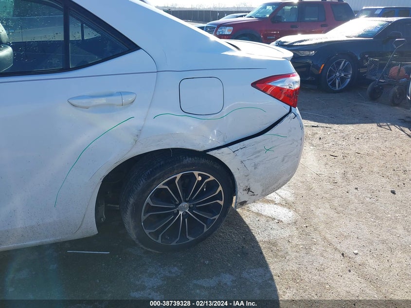 2015 TOYOTA COROLLA L/LE/LE PLS/PRM/S/S PLS - 2T1BURHE9FC359105