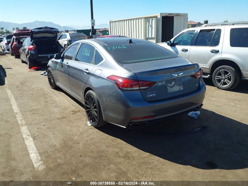 2015 Hyundai Genesis 5.0 VIN: KMHGN4JF4FU046695 Lot: 38739558