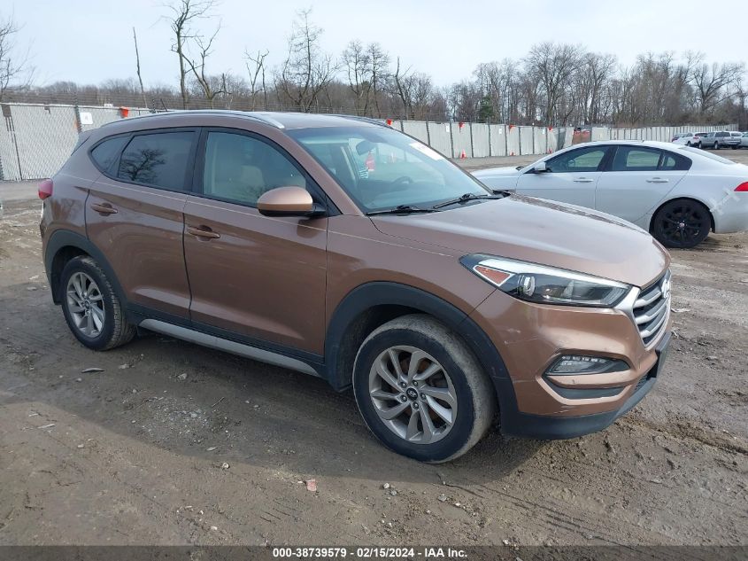 2017 Hyundai Tucson Se VIN: KM8J33A42HU389240 Lot: 38739579