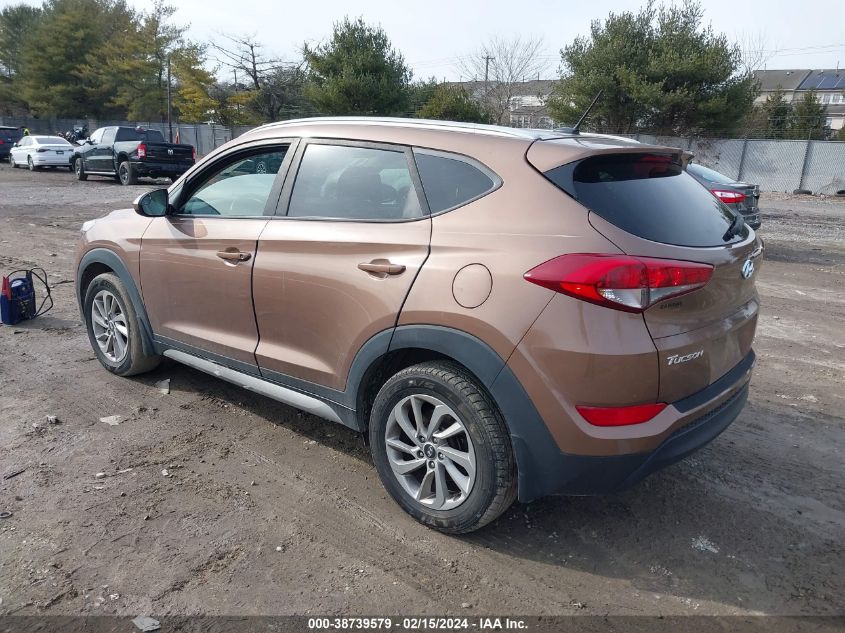 2017 Hyundai Tucson Se VIN: KM8J33A42HU389240 Lot: 38739579