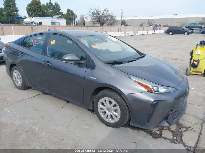 2021 Toyota Prius Le VIN: JTDKAMFU8M3148327 Lot: 38739582