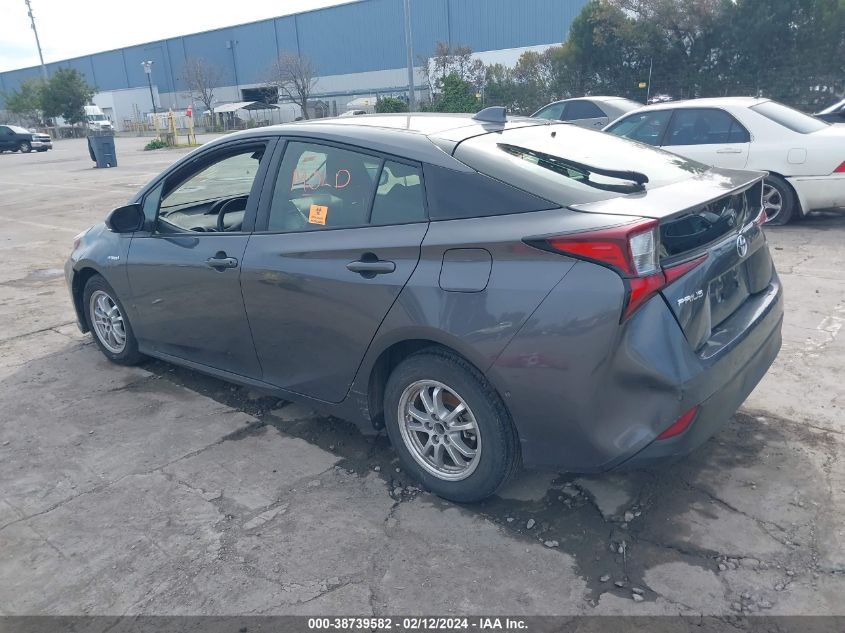 2021 Toyota Prius Le VIN: JTDKAMFU8M3148327 Lot: 38739582