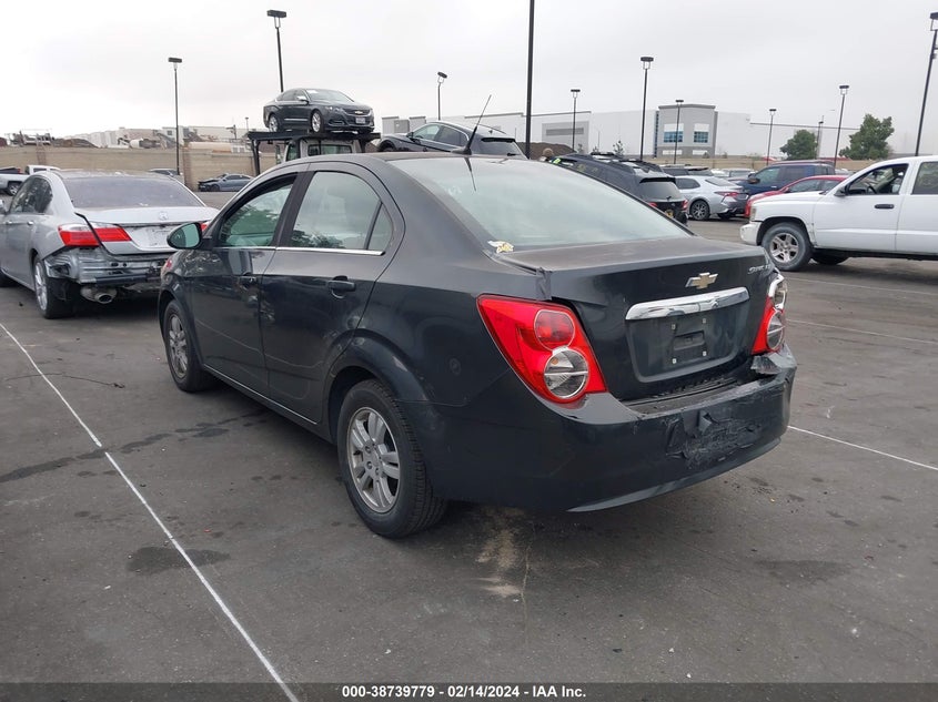 2014 CHEVROLET SONIC LT - 1G1JC5SG8E4107177