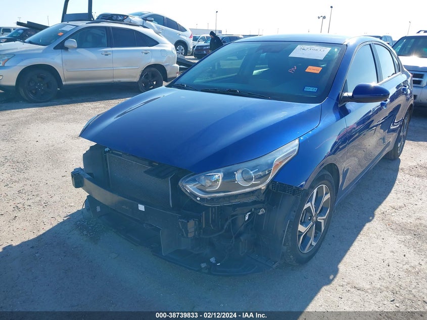 VIN 3KPF24AD1ME353986 2021 KIA FORTE LXS