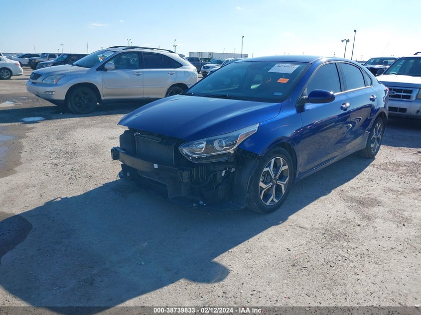 VIN 3KPF24AD1ME353986 2021 KIA FORTE LXS