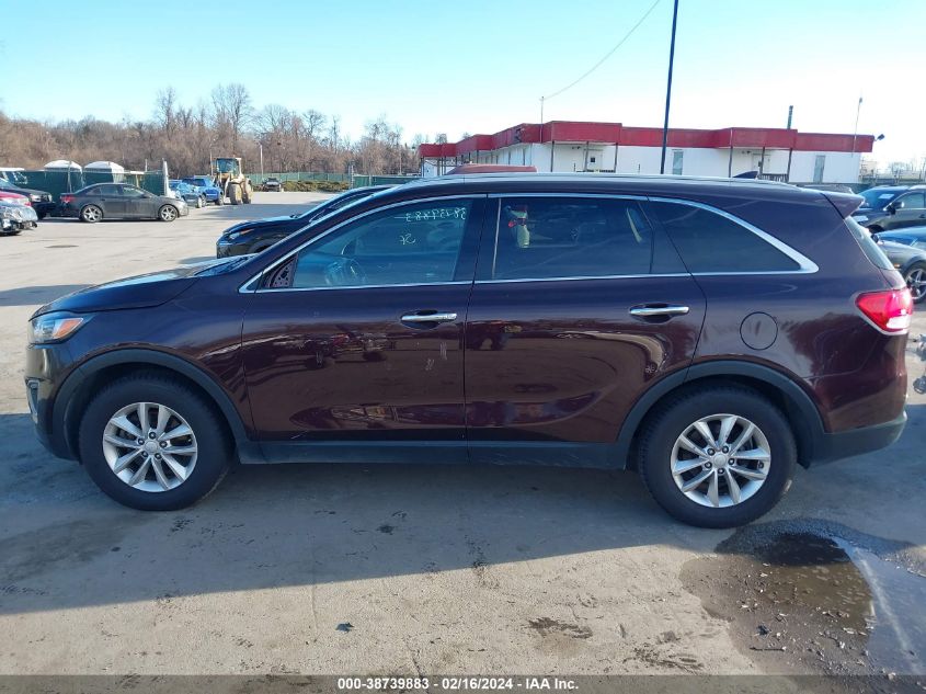 2016 KIA SORENTO 2.4L LX - 5XYPG4A31GG042532