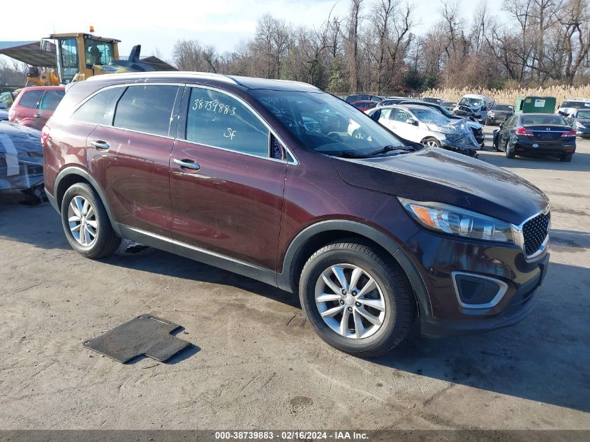 2016 KIA SORENTO 2.4L LX - 5XYPG4A31GG042532