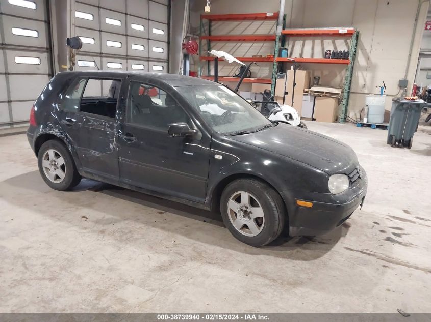 2002 Volkswagen Golf Gls 2.0L VIN: 9BWGK61J024033472 Lot: 38739940