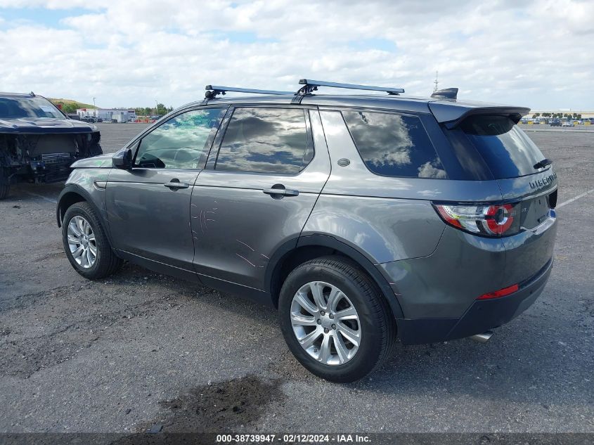 SALCP2FX2KH795638 2019 Land Rover Discovery Sport Se