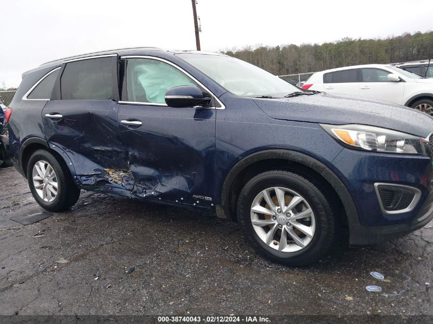 2016 KIA SORENTO 3.3L LX - 5XYPGDA59GG084612