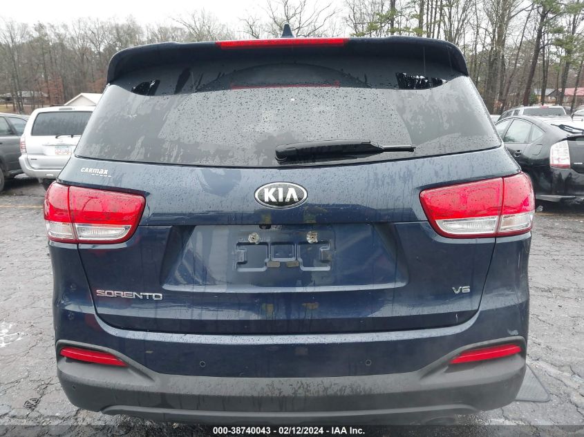 2016 KIA SORENTO 3.3L LX - 5XYPGDA59GG084612