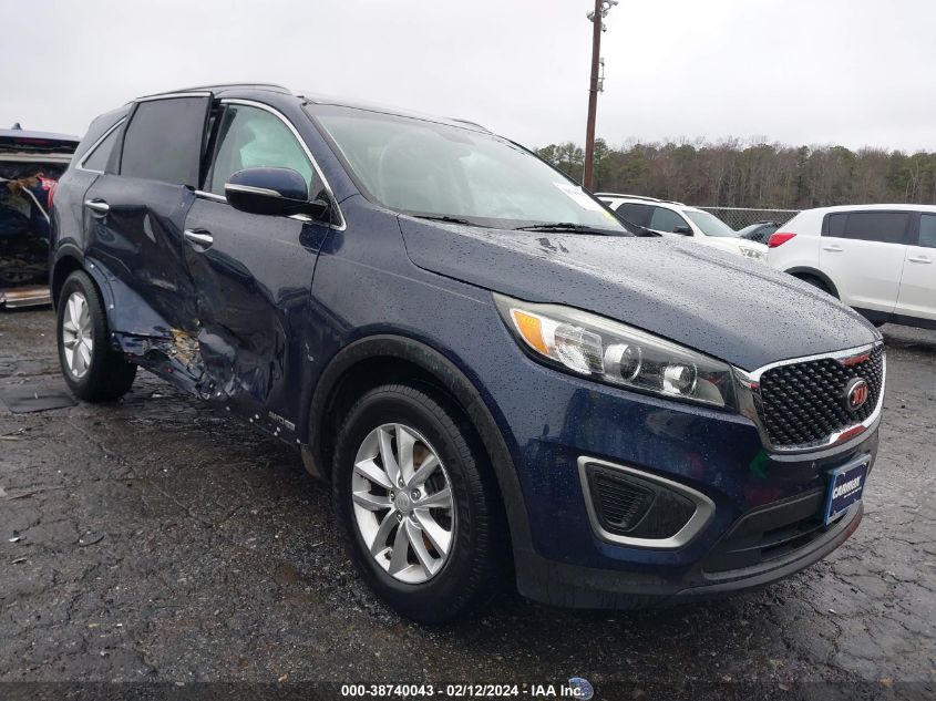 2016 KIA SORENTO 3.3L LX - 5XYPGDA59GG084612