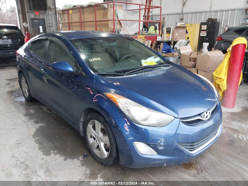 2013 Hyundai Elantra Gls VIN: KMHDH4AE8DU777676 Lot: 38740062