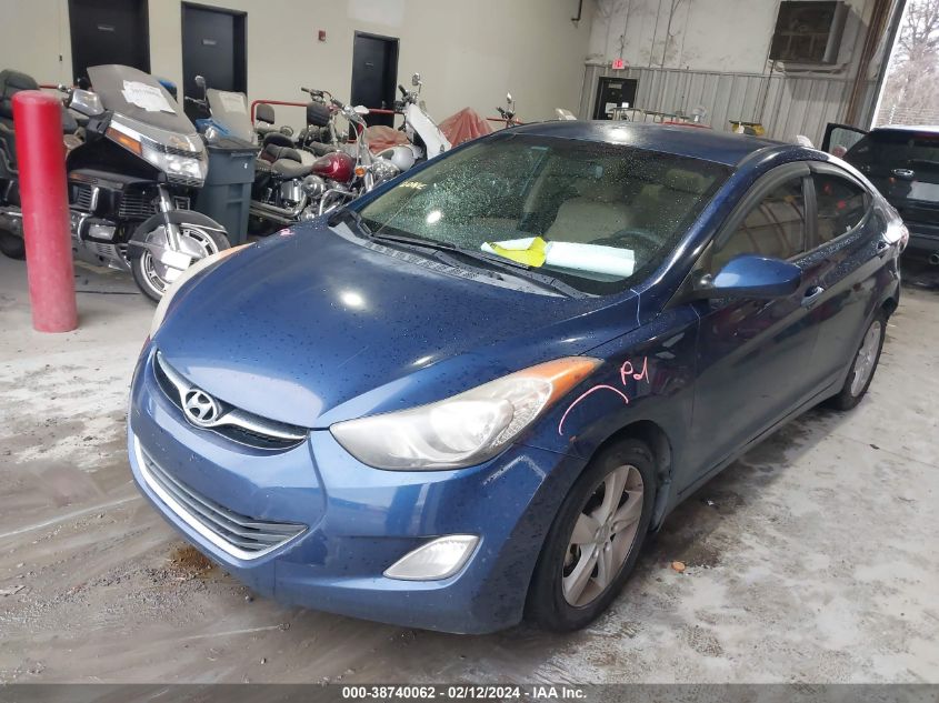 2013 Hyundai Elantra Gls VIN: KMHDH4AE8DU777676 Lot: 38740062