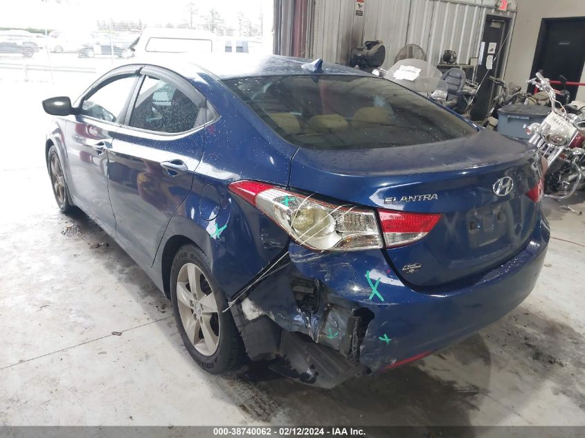 2013 Hyundai Elantra Gls VIN: KMHDH4AE8DU777676 Lot: 38740062