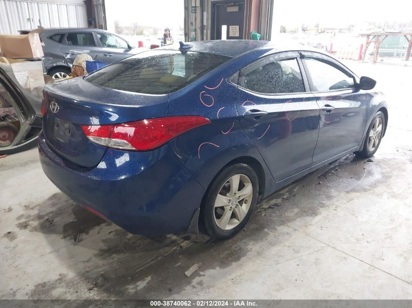 2013 Hyundai Elantra Gls VIN: KMHDH4AE8DU777676 Lot: 38740062