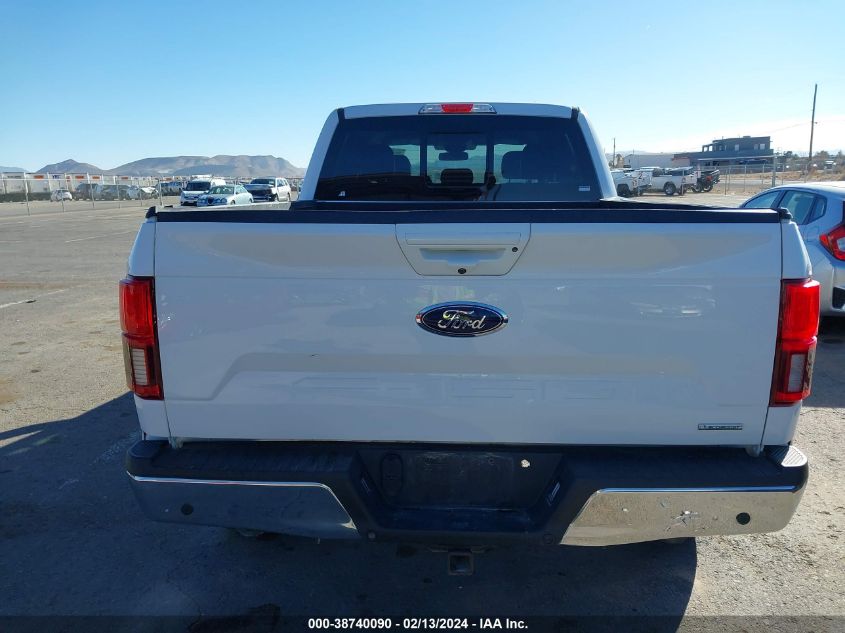 2018 FORD F-150 LARIAT - 1FTFW1EG4JKD93947