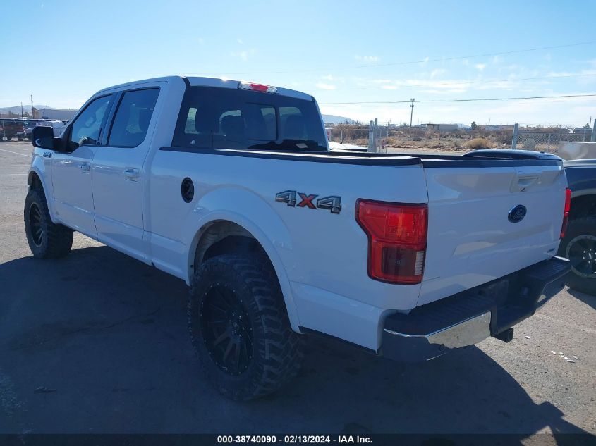 1FTFW1EG4JKD93947 2018 Ford F-150 Lariat