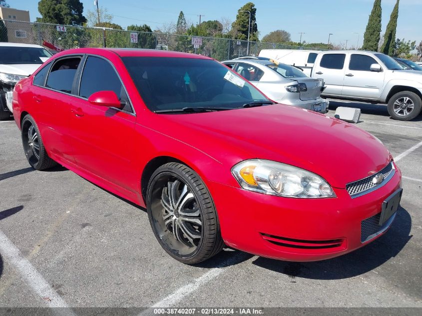 2013 Chevrolet Impala Lt VIN: 2G1WG5E38D1229339 Lot: 38740207