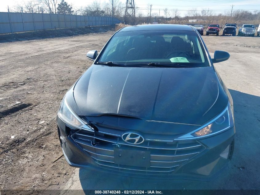 2020 Hyundai Elantra Sel VIN: 5NPD84LF7LH598354 Lot: 38740248