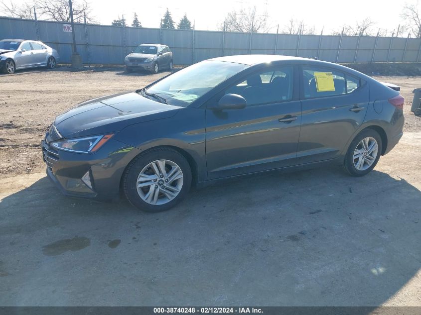 2020 Hyundai Elantra Sel VIN: 5NPD84LF7LH598354 Lot: 38740248