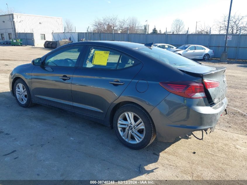 2020 Hyundai Elantra Sel VIN: 5NPD84LF7LH598354 Lot: 38740248