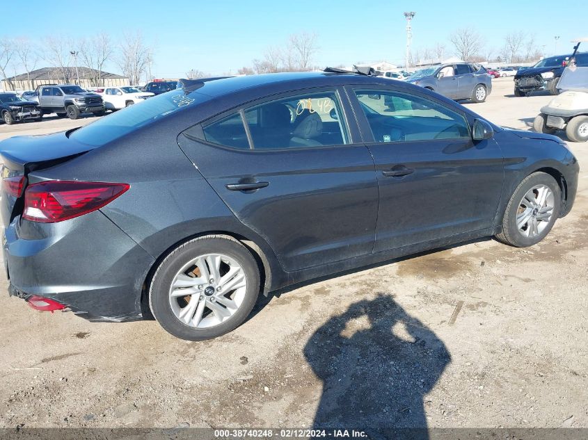 2020 Hyundai Elantra Sel VIN: 5NPD84LF7LH598354 Lot: 38740248