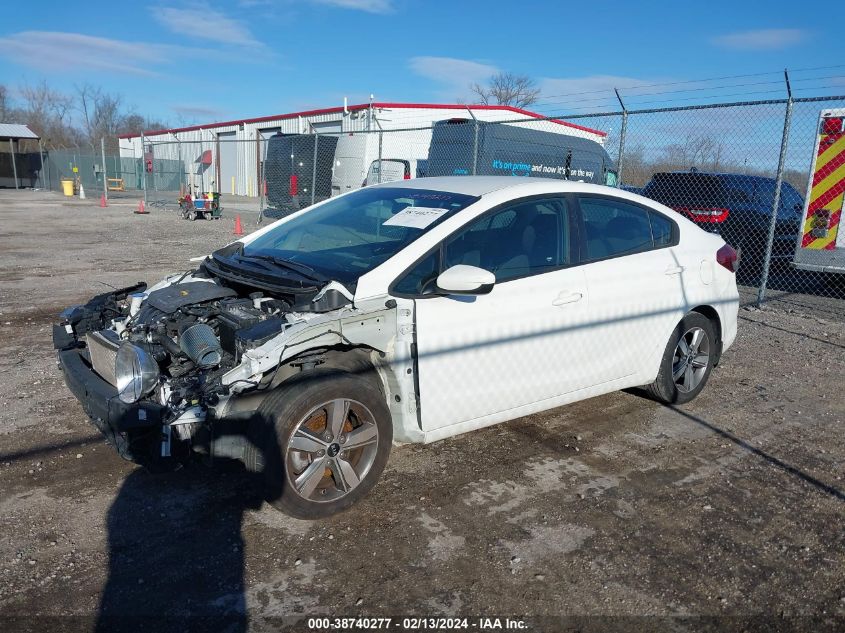 2018 Kia Forte S VIN: 3KPFL4A74JE261337 Lot: 38740277