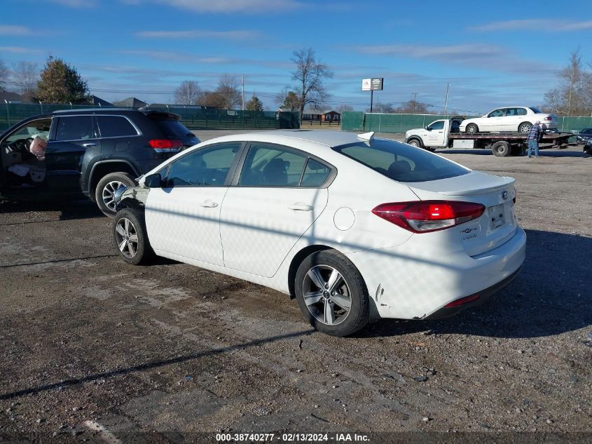 2018 Kia Forte S VIN: 3KPFL4A74JE261337 Lot: 38740277