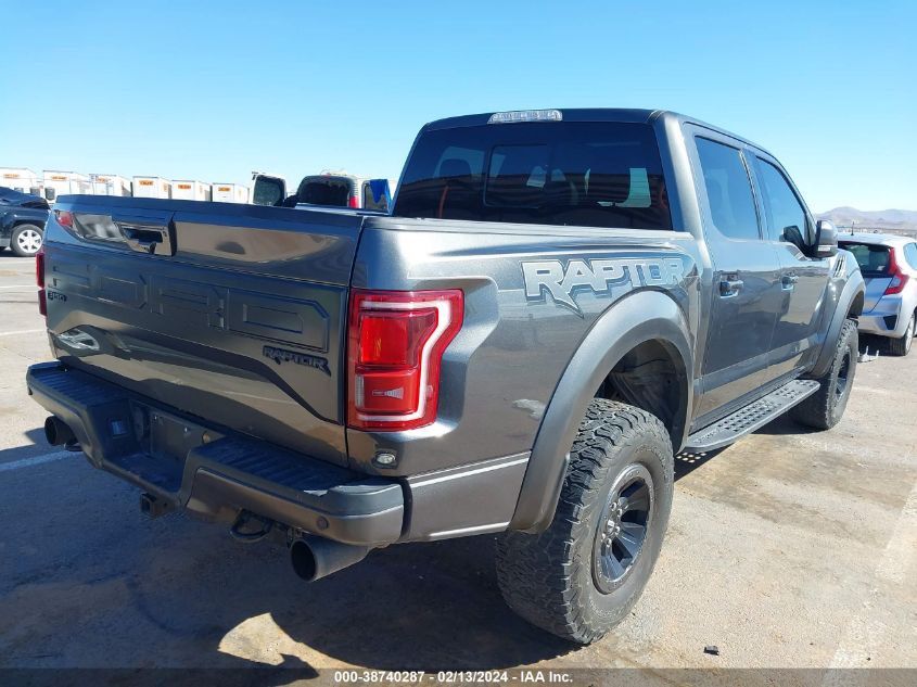 2018 Ford F-150 Raptor VIN: 1FTFW1RGXJFB22684 Lot: 38740287