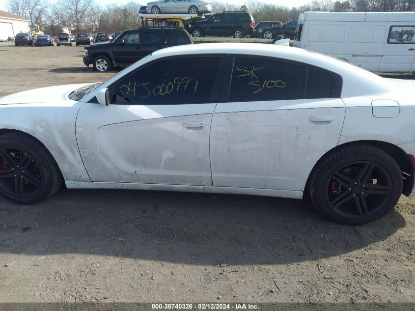 2016 Dodge Charger Sxt VIN: 2C3CDXJG6GH259821 Lot: 38740326