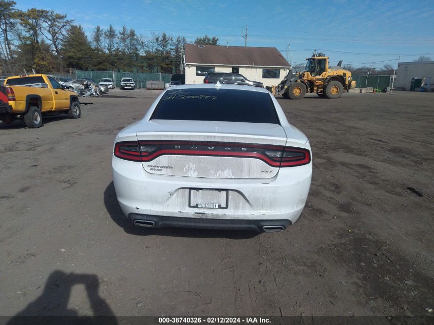 2016 Dodge Charger Sxt VIN: 2C3CDXJG6GH259821 Lot: 38740326