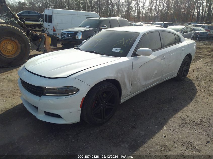 2016 Dodge Charger Sxt VIN: 2C3CDXJG6GH259821 Lot: 38740326