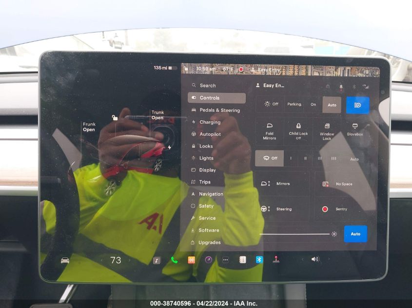 2023 Tesla Model Y Awd/Long Range Dual Motor All-Wheel Drive VIN: 7SAYGDEE4PF858516 Lot: 38740596