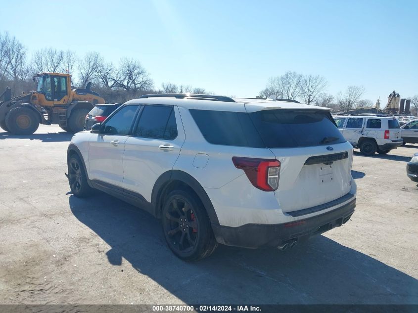 2020 Ford Explorer St VIN: 1FM5K8GC0LGC89631 Lot: 38740700