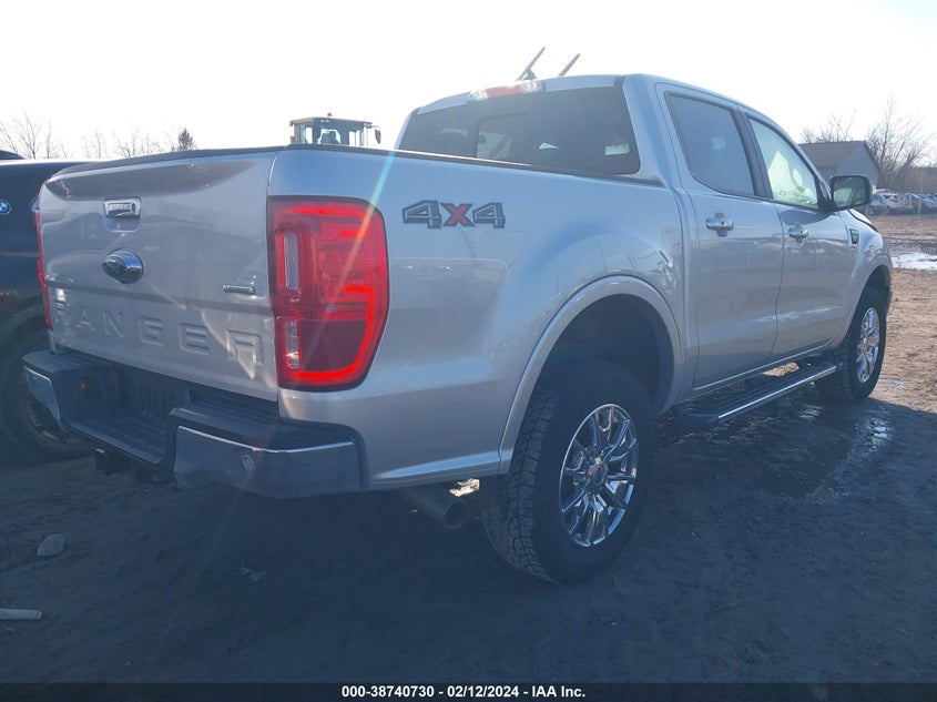VIN 1FTER4FH0KLB13268 2019 FORD RANGER LARIAT