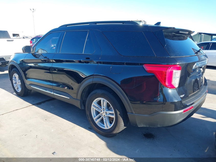 VIN 1FMSK7DH6PGA40639 2023 FORD EXPLORER XLT