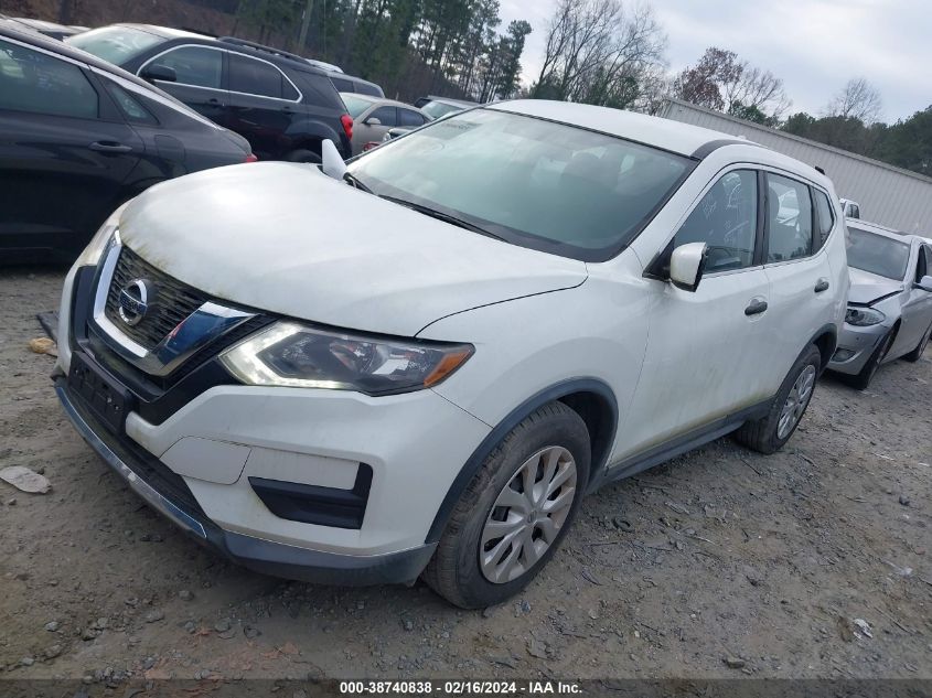 2017 Nissan Rogue S VIN: KNMAT2MT3HP544426 Lot: 38740838