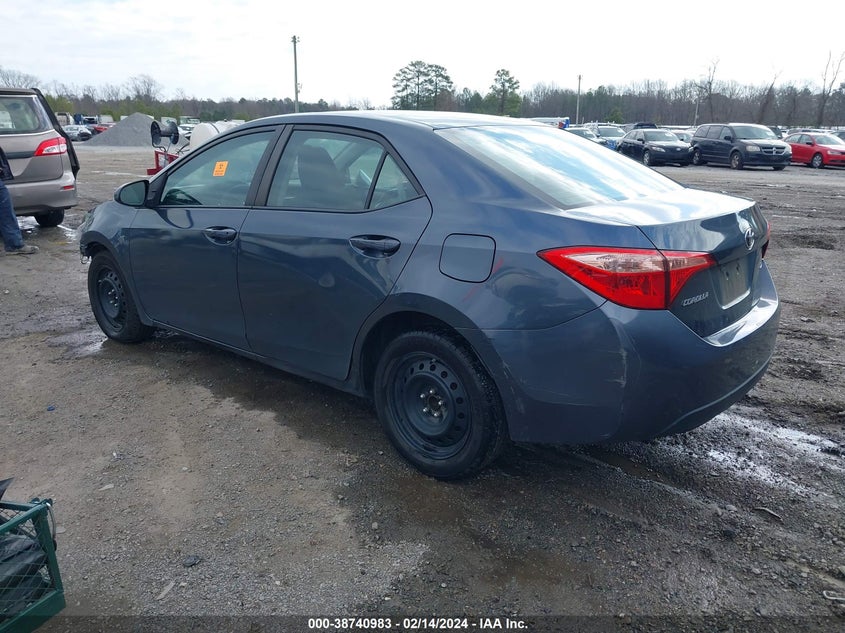VIN 2T1BURHE9JC051456 2018 TOYOTA COROLLA LE